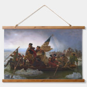 Washington Crossing The Delaware by Emanuel Leutze 吊り下げ型タペストリー (正面)