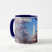 Washington D.C.のコーヒー・マグの桜 マグカップ (正面左)