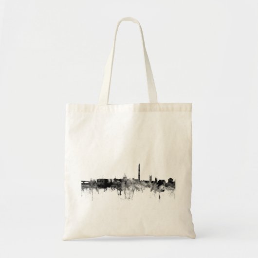 Washington D.C.のスカイライン トートバッグ (正面)