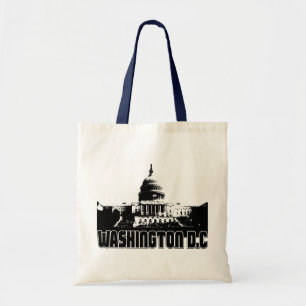 Washington D.C.のスカイライン トートバッグ