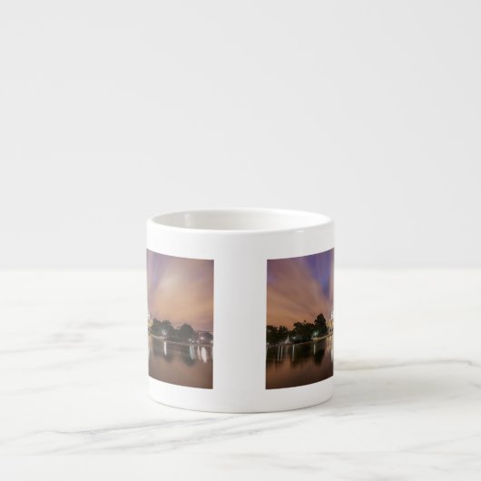 Washington D.C.の国会議事堂の建物 エスプレッソカップ (正面)