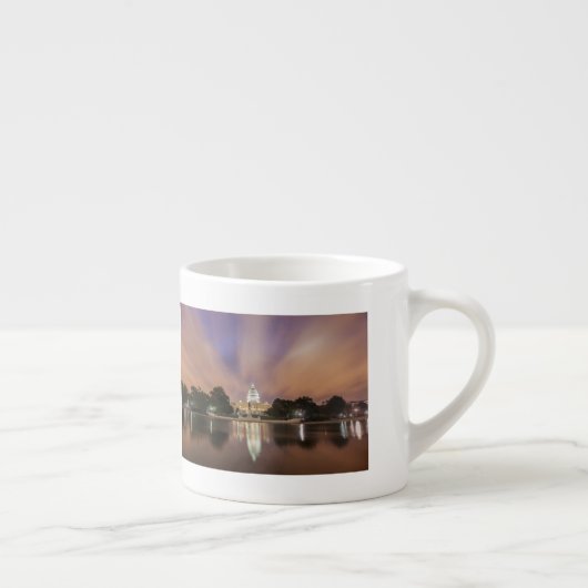 Washington D.C.の国会議事堂の建物 エスプレッソカップ (右)