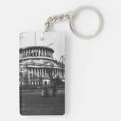 Washington D.C.の国会議事堂の建物 キーホルダー (裏面)