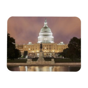 Washington D.C.の国会議事堂の建物 マグネット