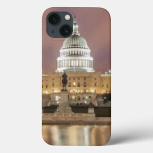Washington D.C.の国会議事堂の建物 iPhone 13ケース