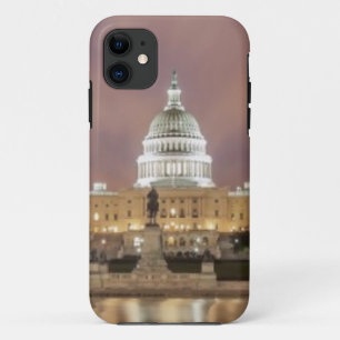 Washington D.C.の国会議事堂の建物 iPhone 11 ケース