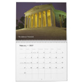 Washington D.C.の建築 カレンダー (2月 2027)