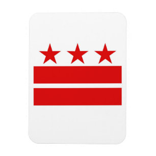 Washington D.C.の旗の磁石 マグネット