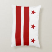 Washington D.C.の旗 アクセントクッション (裏面(縦))