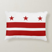 Washington D.C.の旗 アクセントクッション (裏面)