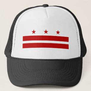 Washington D.C.の旗 キャップ