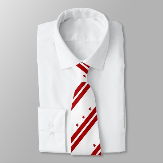Washington D.C.の旗 ネクタイ (タイ)
