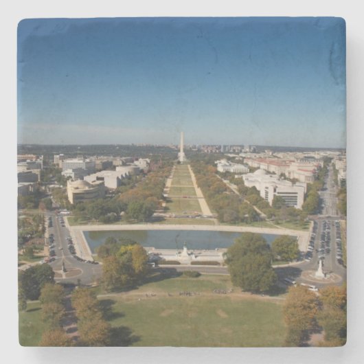 Washington D.C.の景色の概観 ストーンコースター (正面)