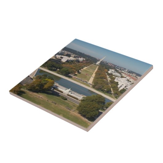 Washington D.C.の景色の概観 タイル (側面)