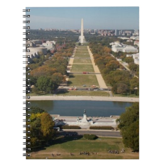 Washington D.C.の景色の概観 ノートブック (正面)