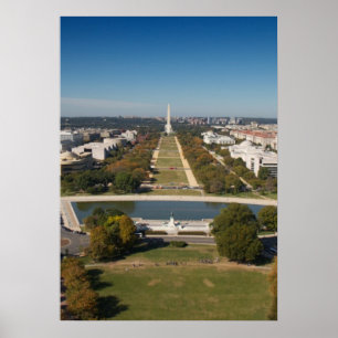 Washington D.C.の景色の概観 ポスター