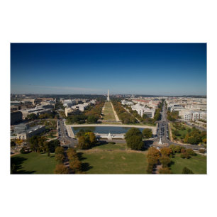 Washington D.C.の景色の概観 ポスター