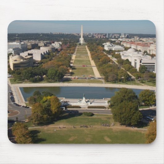 Washington D.C.の景色の概観 マウスパッド (正面)