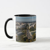 Washington D.C.の景色の概観 マグカップ (左)