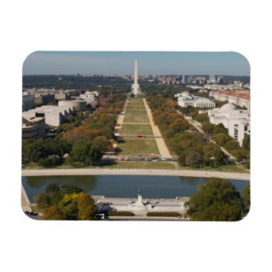 Washington D.C.の景色の概観 マグネット