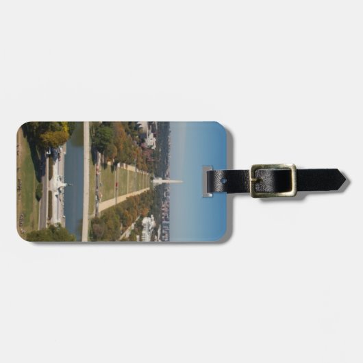 Washington D.C.の景色の概観 ラゲッジタグ (正面横)