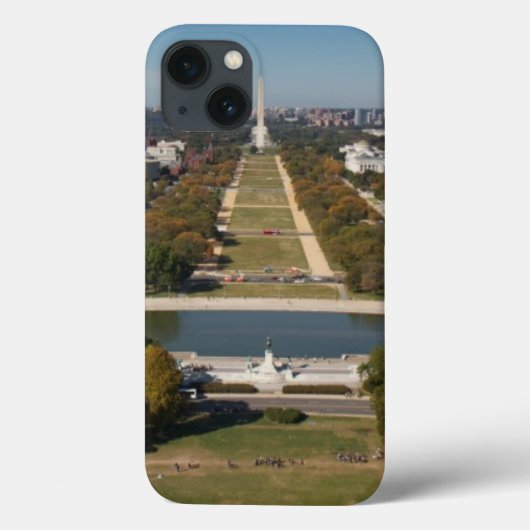 Washington D.C.の景色の概観 Case-Mate iPhoneケース (裏面)