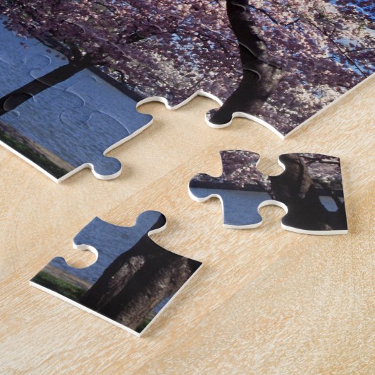 Washington D.C.の桜 ジグソーパズル (側面)