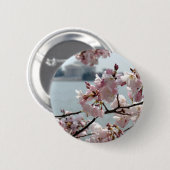 Washington D.C.の桜 缶バッジ (正面&裏面)