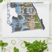 Washington D.C. キッチンタオル (折り畳み)