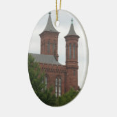 Washington D.C.スミソニアンの城のオーナメント セラミックオーナメント (左)