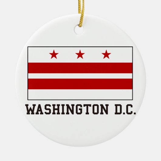 Washington D.C. セラミックオーナメント (正面)