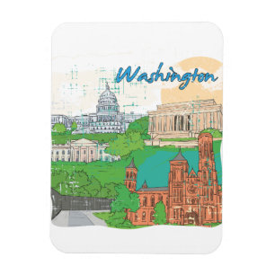 Washington D.C. マグネット