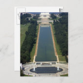 Washington D.C. – ワシントン記念碑からのビュー ポストカード (正面/裏面)