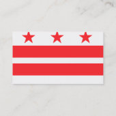 WASHINGTON D.C. 名刺 (裏面)