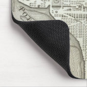 Washington D.C. (1794年)のヴィンテージの地図 マウスパッド (コーナー)