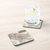 Washington D.C. (1866年)のヴィンテージの地図 コースター (右側)