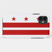 Washington D.C. FlagのiPhone 5の場合 Case-Mate iPhoneケース (裏面(横))