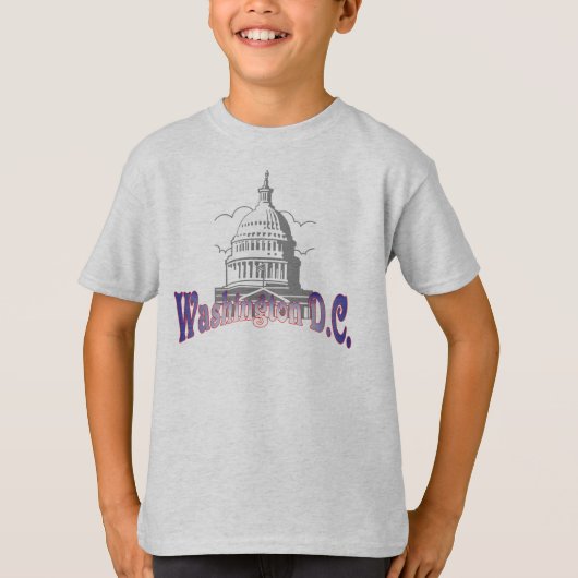 Washington D.C. Kids T-Shirt Tシャツ (正面)