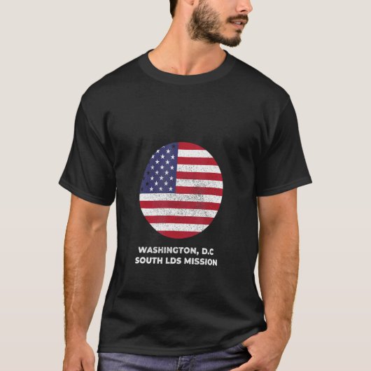 Washington D C South LDS Mission Tシャツ (正面)