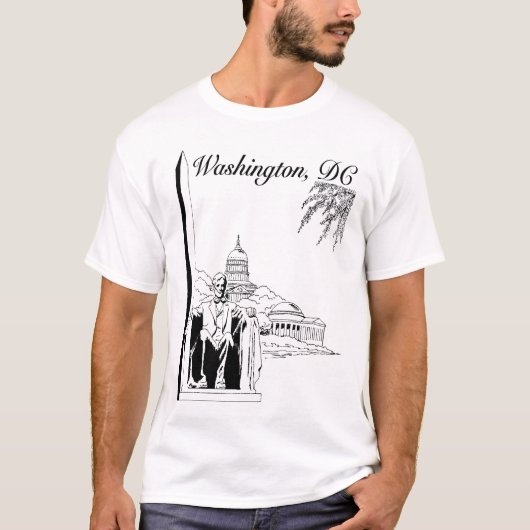 Washington D.C. Tシャツ (正面)
