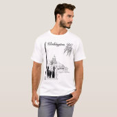 Washington D.C. Tシャツ (正面フル)