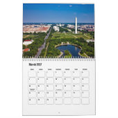 Washington, D.C.-USA Calendar カレンダー (3月 2027)