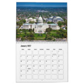 Washington, D.C.-USA Calendar カレンダー (1月 2027)