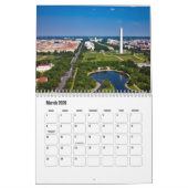 Washington, D.C.-USA Calendar カレンダー (3月 2026)