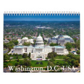Washington, D.C.-USA Calendar カレンダー (カバー)