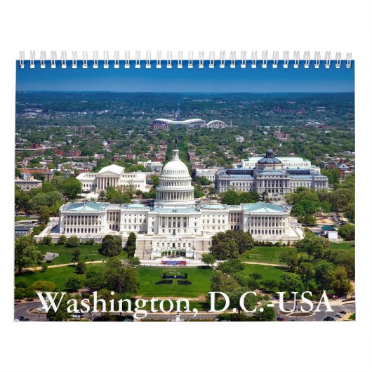 Washington, D.C.-USA Calendar カレンダー (カバー)