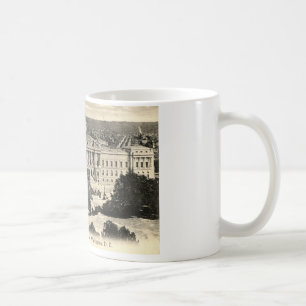 、Washington DCの1912年のヴィンテージ国会図書館 コーヒーマグカップ