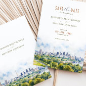 Washington DC宛先の日付の保存 招待状