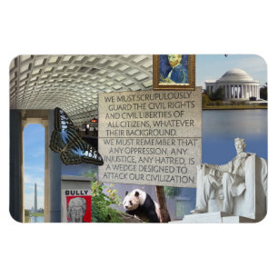 Washington DC画像は3"x4"のフォトマグネットを収集 マグネット