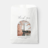 Washington DC'結婚's Thank You Photo Favorバッグ フェイバーバッグ (正面)